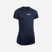 V100 Girls' Volleyball Jersey - Navy Blue image