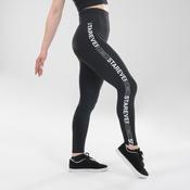 Women's Urban Dance High-Waisted Leggings - Black