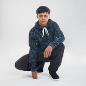 Urban Dance Hooded Sweatshirt - Blue/Black