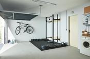 Fold-Down Wall Rack