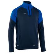 Kids' 1/2 Zip Football Sweatshirt Viralto Club - Blue and Navy image