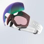 CHILDREN AND ADULTS’ ALL-WEATHER SKIING AND SNOWBOARDING GOGGLES - G 900 I  image