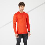 SKINCARE MEN'S LONG-SLEEVED WINTER RUNNING T-SHIRT-RED LTD image