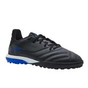 Kids' Lace-Up Leather Football Boots Viralto II Turf - Black/Lightning image