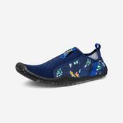 Adults elasticated aquashoes - Aquashoes 120 med sea black soles