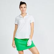Women's golf short sleeve polo shirt - WW 500 white image