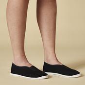 Girls'/Boys' Fabric Gymnastics Shoes - Black image