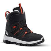 Children's warm waterproof hiking boots - SH500 MTN Velcro - Size 7J - 2