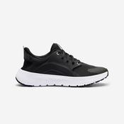 WOMEN'S STANDARD WALKING TRAINERS SW500.1 BLACK image