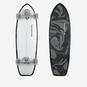 34" Surftraining Surfskate Longboard - White Oil image