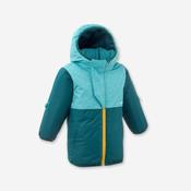 Baby Ski Jacket WARM LUGIKLIP - Turquoise image