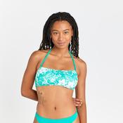 Women's bandeau swimsuit top - Lori borneo green image