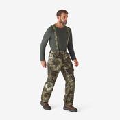 TROUSERS WITH STRAPS WARM WATERPROOF AND SILENT 900 TREEMETIC CAMOUFLAGE image