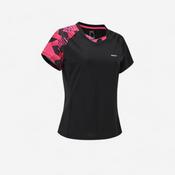 LITE Badminton T-shirt 560 Women Black Fluo image