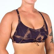 Women's swimsuit top ultra chlorine-resistant Jana Ice purple image