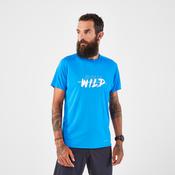 Men's Trail Running Resistant T-shirt-KIPRUN Run 500 Graph-Sea Blue image