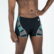 Men's Swimming Boxers ARENA Black Blue image