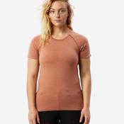 Women's seamless short-sleeved Merino wool trekking t-shirt - MT900 image