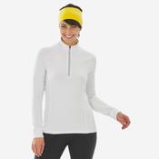 WOMEN’S LONG-SLEEVED WARM T-SHIRT - XC S TS 100 - WHITE image
