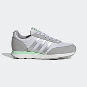 WOMEN'S ADIDAS RUN 60s 3.0 URBAN WALKING TRAINERS - GREEN GREY image