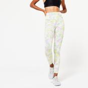 Legging Fitness Femme galbant - 520 Imprimé Mauve pastel image