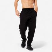 Men's Warm Straight-Fit Bottoms - Black