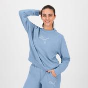 Women's Fitness Sweatshirt - Blue image