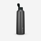 1.5 L stainless steel flask with screw cap for hiking