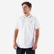 Men's Short-Sleeved Tennis Polo Shirt Dry - White image