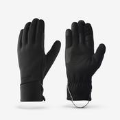 Adult’s Warm and Tactile Trekking Gloves - MT500 - Black