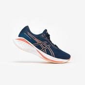 WOMEN'S ASICS GEL-STRATUS KNIT 4 RUNNING SHOES - BLUE PINK image