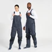 Adult's sailing watch dungarees - Dungarees 300 mixed grey