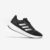 MEN'S ADIDAS RUNFALCON + RUNNING SHOES - BLACK image