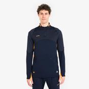Adult 1/2 Zip CLR - Navy &amp; Orange image