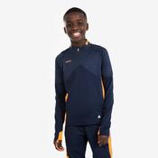 Kids' 1/2 Zip CLR - Navy &amp; Orange