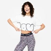 Women's Loose-Fit Cropped T-Shirt - White image