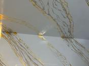 Decoveno 20 square metre White Marble with Gold Leaf Kit - Decomin Paints Ireland