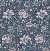 Laura Ashley Portia Dark Seaspray Wallpaper image