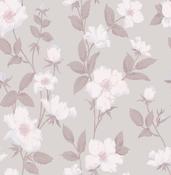 Laura Ashley Fleurir Sugared Violet Wallpaper image