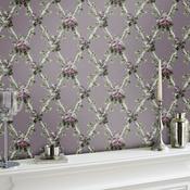 Laura Ashley Elwyn Grape Wallpaper image