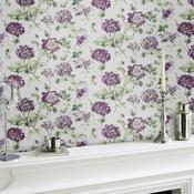 Laura Ashley Hepworth Grape Wallpaper image