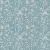 Laura Ashley Fennelton Pale Newport Blue Wallpaper image