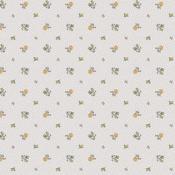 Laura Ashley Claudia's Friend Pale Ochre Yellow Wallpaper image