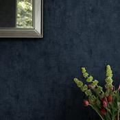 Laura Ashley Plain Midnight Seaspray Wallpaper image