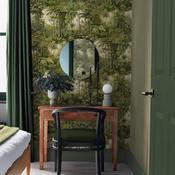 Graham &amp; Brown Benmore Ridge Lush Green Wallpaper image