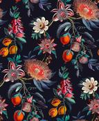 Graham &amp; Brown Physic Garden Navy Wallpaper image