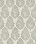Graham &amp; Brown Flame Leaf Neutral Wallpaper image