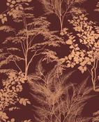 Graham &amp; Brown Mystic Divine Damson Wallpaper image