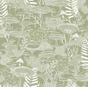 Graham &amp; Brown Fungi Folklore Willow Wallpaper image