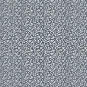 Laura Ashley Sweet Alyssum Denim Blue Wallpaper image